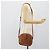 Borsa a tracolla Burberry in pelle marrone oro Auth 190582 D'oro - vista 20
