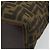 Borsa Tote FENDI Zucca Canvas Nero Marrone Auth 188589 - vista 11