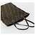 Borsa Tote FENDI Zucca Canvas Nero Marrone Auth 188589 - vista 7