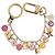 LOUIS VUITTON Porte Cles Chainne Pastille Key Holder metal M66172 LV Auth 189518