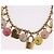 LOUIS VUITTON Porte Cles Chainne Pastille Key Holder metal M66172 LV Auth 189518 - vista 4