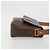 Céline Borsa a tracolla circolare CELINE Macadam Canvas PVC Pelle Marrone Oro Auth 189684 D'oro - vista 4