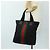 GUCCI Web Sherry Line Canvas Tote Bag Schwarz Silber 631245 Auth 186564V - Ansicht 23