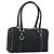 Borsa Boston GUCCI GG Canvas Abbey Nera Oro 130942 Auth 189128A Nero D'oro