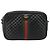 Borsa GUCCI GG Marmont Web Sherry Line in pelle traforata nera e oro 541051 Auth mr2530 Nero D'oro - vista 2