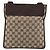 Borsa a tracolla GUCCI GG Canvas Beige Argento 27639 Auth 189298A - vista 2