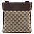 Borsa a tracolla GUCCI GG Canvas Beige Argento 27639 Auth 189298A - vista 3