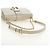 Borsa a tracolla Montaigne Christian Dior in pelle vernice beige oro Auth ar13976V D'oro - vista 7