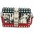 Borsa a tracolla PRADA Comic Electra in pelle rossa e argento Auth BA13728V Rosso - vista 2