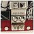 Borsa a tracolla PRADA Comic Electra in pelle rossa e argento Auth BA13728V Rosso - vista 20