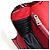 Borsa a tracolla PRADA Comic Electra in pelle rossa e argento Auth BA13728V Rosso - vista 25