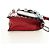 Borsa a tracolla PRADA Comic Electra in pelle rossa e argento Auth BA13728V Rosso - vista 5