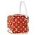 LOUIS VUITTON Monogram Jaguar LV Match Square Bag Orange M46212 Auth 186370SAM Arancione