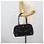 Borsa GUCCI GG Canvas Nera Argento 002 1115 Auth 189936 Nero - vista 24