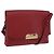 Borsa a Spalla BURBERRY in Pelle Rossa e Oro Auth ka5014A Rosso D'oro