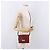 Borsa a Spalla BURBERRY in Pelle Rossa e Oro Auth ka5014A Rosso D'oro - vista 23