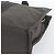 Hermès HERMES Her Line MM Hand Bag Canvas Gray Silver Auth 189625 Marrone Argento - vista 10