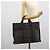 Hermès HERMES Her Line MM Hand Bag Canvas Gray Silver Auth 189625 Marrone Argento - vista 20