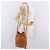 Céline Borsa a coulisse CELINE Triomphe in pelle marrone Auth 190563 - vista 23