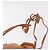 Céline Borsa a coulisse CELINE Triomphe in pelle marrone Auth 190563 - vista 8