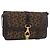 Céline Borsa a Spalla CELINE C Saluki Marrone Oro Auth bs35956 D'oro