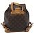 ZAINO LOUIS VUITTON Monogram Montsouris MM M51136 LV Auth 189280 Monogramma - vista 2
