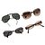 Dolce & Gabbana Occhiali da sole DOLCE&GABBANA Coach plastica metallo 4 Set Black Brown Auth bs35726 Marrone Nero