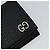 GUCCI Card Case Leather Black Silver Auth 189021A Silvery - view 13