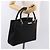GUCCI Bamboo Canvas Tote Bag Schwarz Silber 002 1016 Auth 187874 - Ansicht 28