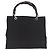 GUCCI Bamboo Canvas Tote Bag Schwarz Silber 002 1016 Auth 187874 - Ansicht 3