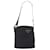 Borsa Tote PRADA Nylon Nero Oro Auth 189679 D'oro
