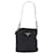 Borsa Tote PRADA Nylon Nero Oro Auth 189679 D'oro - vista 2