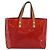 LOUIS VUITTON Monogram Vernis Reade PM Handtasche Rouge M91088 LV Auth 189168 Rot - Ansicht 13