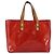 LOUIS VUITTON Monogram Vernis Reade PM Handtasche Rouge M91088 LV Auth 189168 Rot - Ansicht 2