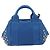 Borsa MCM in pelle 2way Blu Oro Auth 189551A D'oro - vista 2
