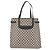 Borsa Tote GUCCI GG Supreme in PVC Blu Navy Oro 39 02 061 Auth 187860 - vista 3