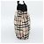 Borsa BURBERRY Nova Check in tela Beige Gold Auth 189967 D'oro - vista 5