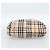 Borsa BURBERRY Nova Check in tela Beige Gold Auth 189967 D'oro - vista 9