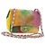 CHANEL Mini Matelasse 17 Chain Bag Sequin Multicolor Gold CC Auth 189074SM Multicolore D'oro