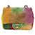 CHANEL Mini Matelasse 17 Chain Bag Sequin Multicolor Gold CC Auth 189074SM Multicolore D'oro - vista 2