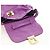 Chloé Borsa Chloe Elsie in Pelle 2way Viola Oro Auth am12030V D'oro Porpora - vista 18
