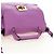 Chloé Borsa Chloe Elsie in Pelle 2way Viola Oro Auth am12030V D'oro Porpora - vista 6