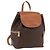 Céline Zaino CELINE Macadam Canvas PVC Pelle Marrone Oro Auth 188472V D'oro