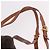 Céline Zaino CELINE Macadam Canvas PVC Pelle Marrone Oro Auth 188472V D'oro - vista 10
