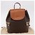 Céline Zaino CELINE Macadam Canvas PVC Pelle Marrone Oro Auth 188472V D'oro - vista 27