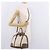 Bolso GUCCI GG Supreme en PVC 2way Beige Oro 309617 Auth 190275 Dorado - vista 26