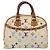 LOUIS VUITTON Borsa Monogram Multicolor Trouville Bianca M92663 LV Auth 189689 Bianco - vista 2
