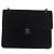 CHANEL Matelasse Chain Shoulder Bag Velor Black CC Auth 189792A Nero - vista 2