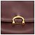 Borsa a Spalla CARTIER in Pelle Bordeaux Oro Auth 187826 D'oro Bordò - vista 14