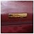 Borsa a Spalla CARTIER in Pelle Bordeaux Oro Auth 187826 D'oro Bordò - vista 17